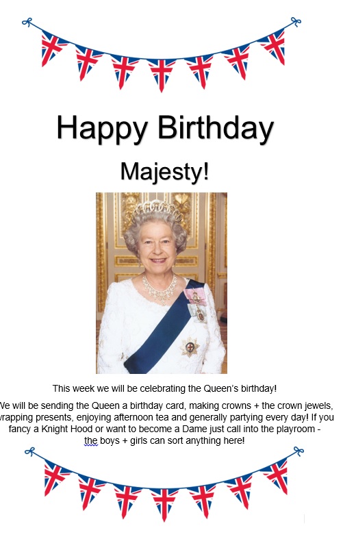 The Queens Birthday
